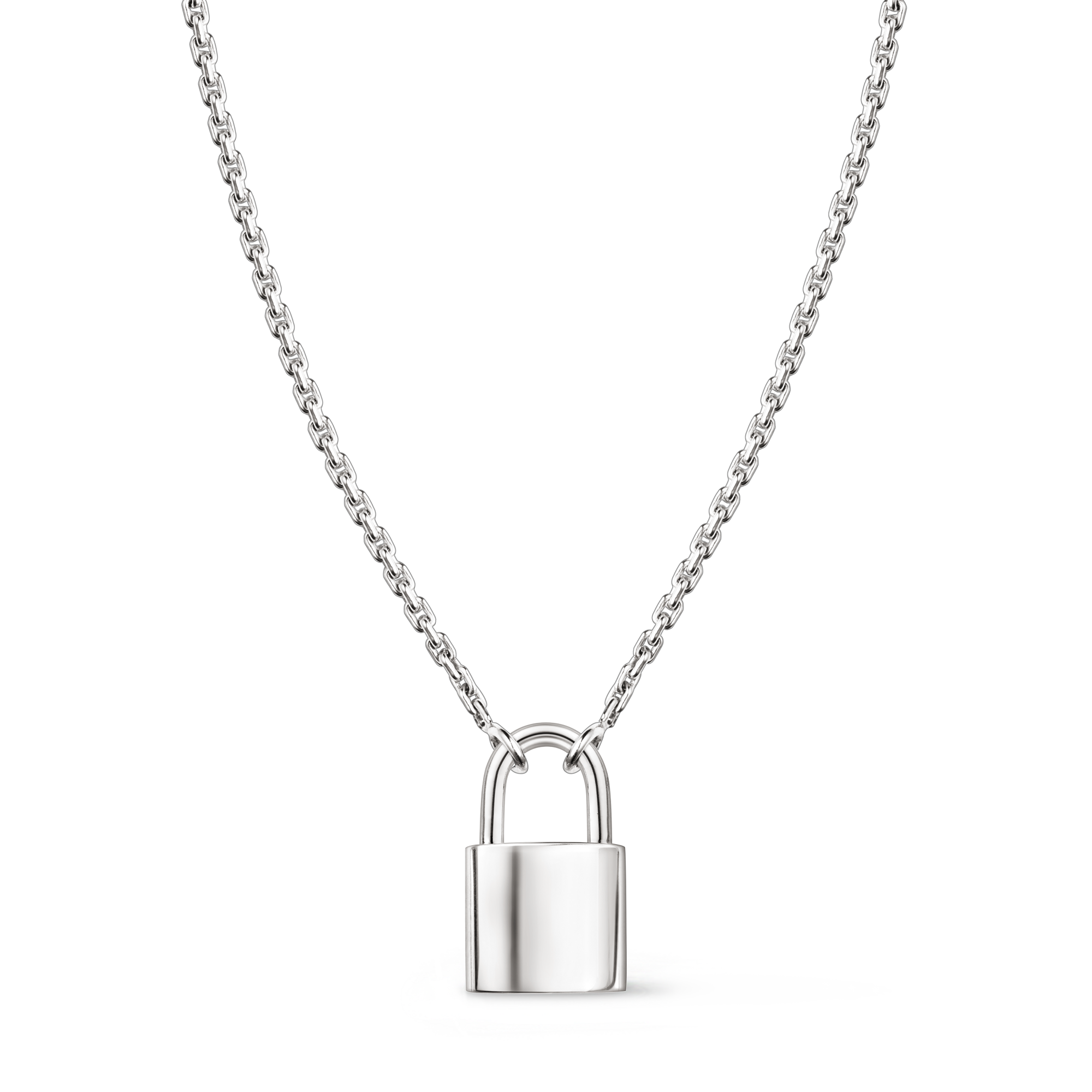 【Louis Vuitton】ネックレス ロックイット シルバー / Lockit Silver Lockit pendant, sterling silver - Luxury All Fine